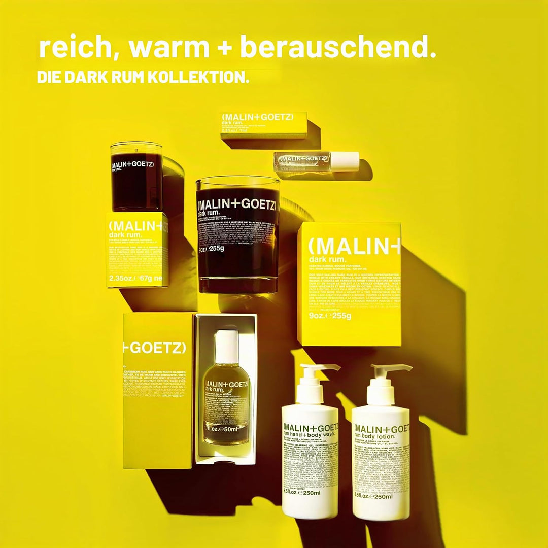 Malin + Goetz Rum Hand Wash w. Pump-8.5 oz. by Malin + Goetz