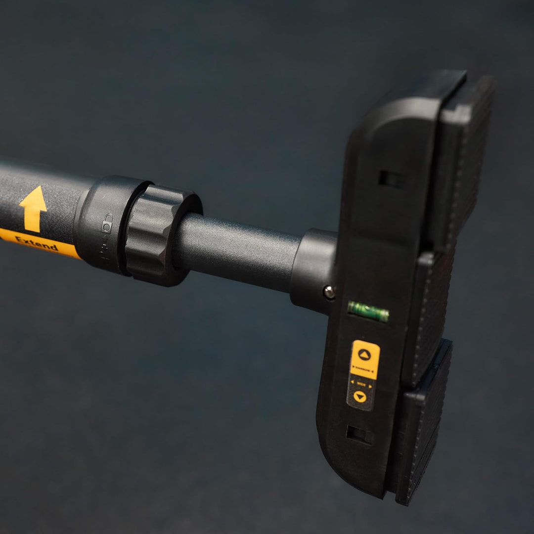 TREX SPORT Klimmzugstange für Türrahmen TX-020PB | Pull Up Bar Türreck mit Wasserwaage, verstellbar