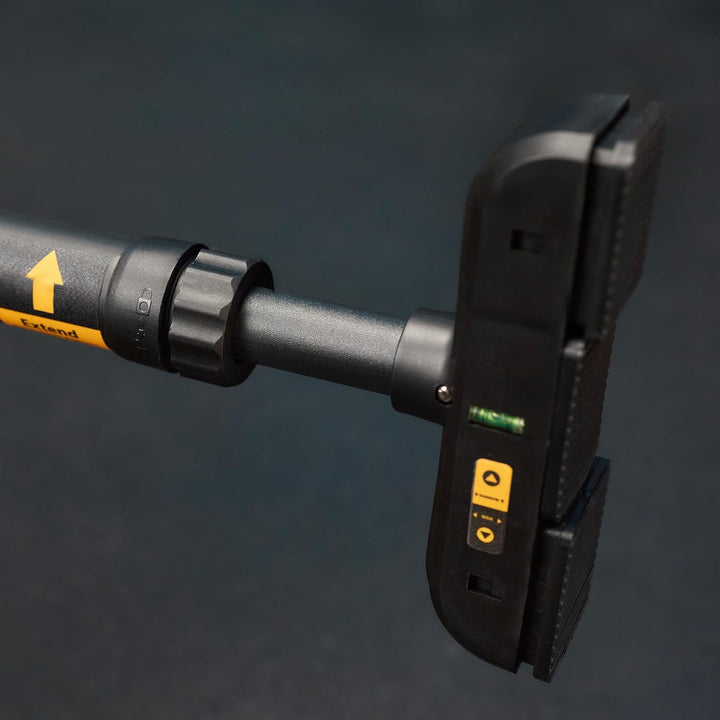 TREX SPORT Klimmzugstange für Türrahmen TX-020PB | Pull Up Bar Türreck mit Wasserwaage, verstellbar