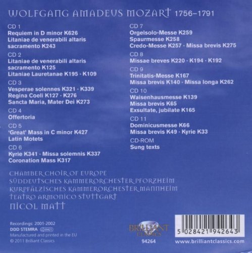 Choral Classics: Geistliche Werke, Audio-CD