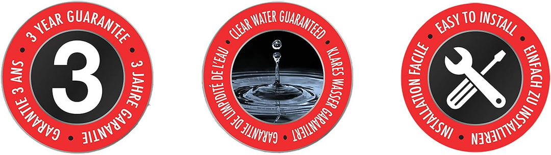 Aquagarden Inpond 3000, Teich- und Wasserpumpe, Filter, UV-Klärer, LED-Strahler und Springbrunnen, K