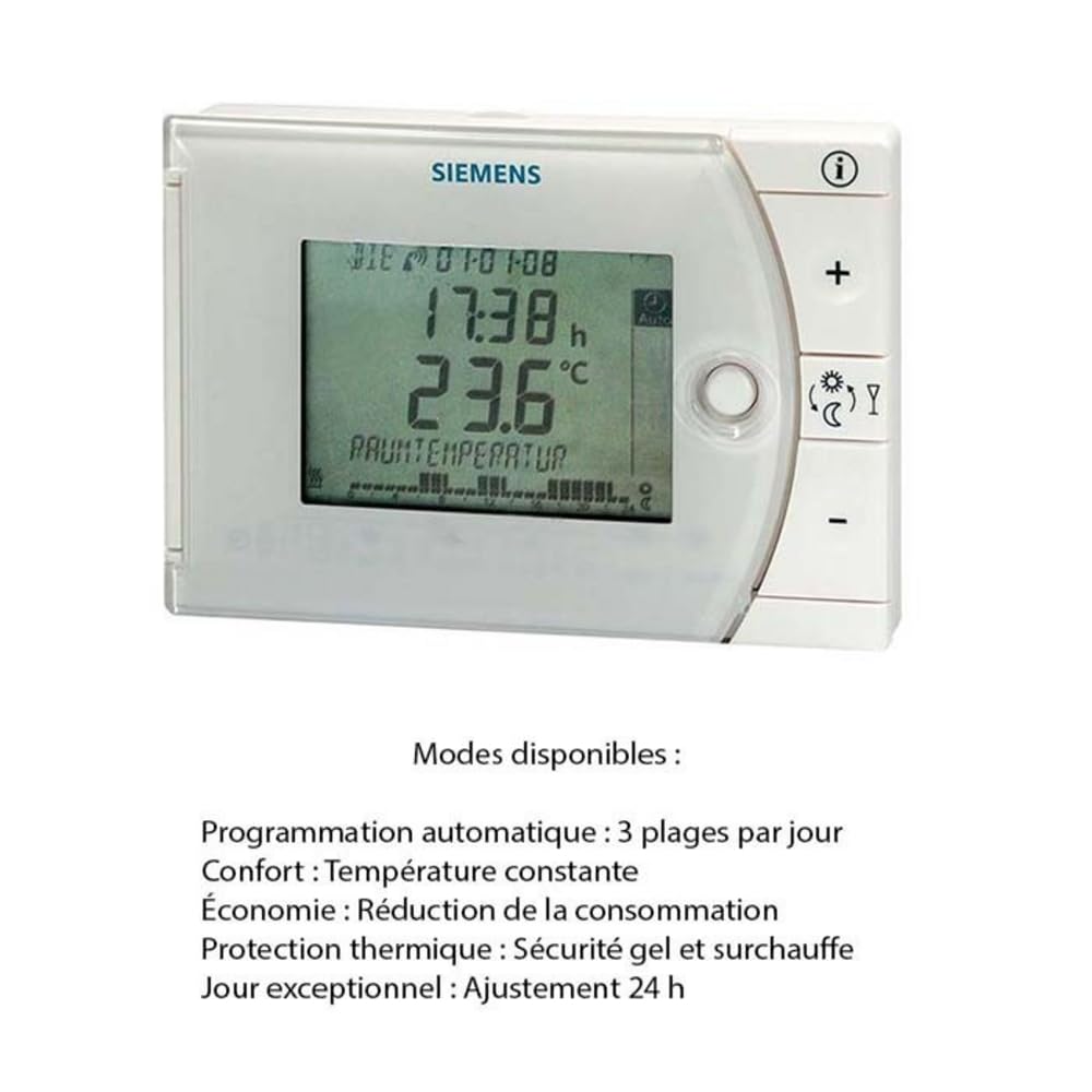 SIEMENS - BPZ:REV24 Raumtemperatur Thermostat für Heiz-/Kühlsysteme