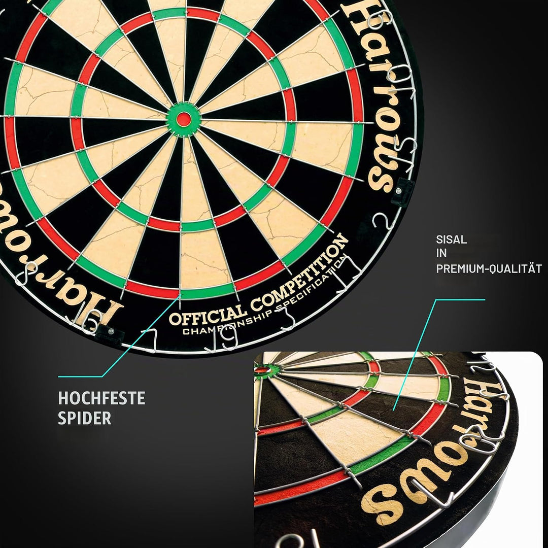 Harrows Bristle Board 45 cm, 45 cm