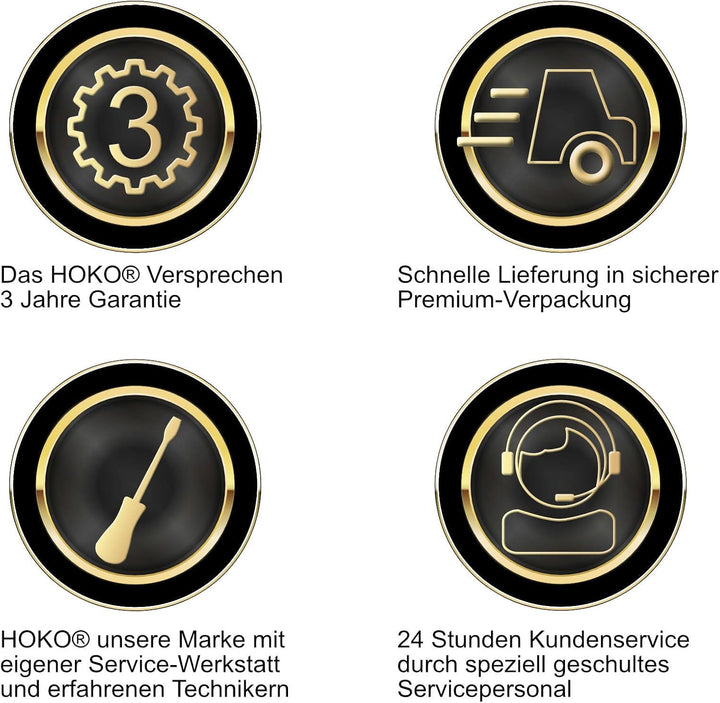 HOKO® LED Bad Spiegel beleuchtet mit Digital Uhr und ANTIBESCHLAG SPIEGELHEIZUNG, Fulda 50x70cm, Bad