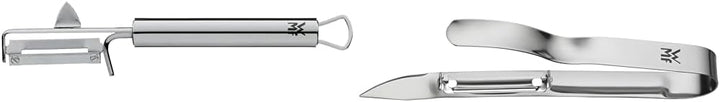 WMF Profi Plus Kartoffelschäler Pendelklinge 19 cm, Pendelschäler einschneidig & Gourmet Spargelschä