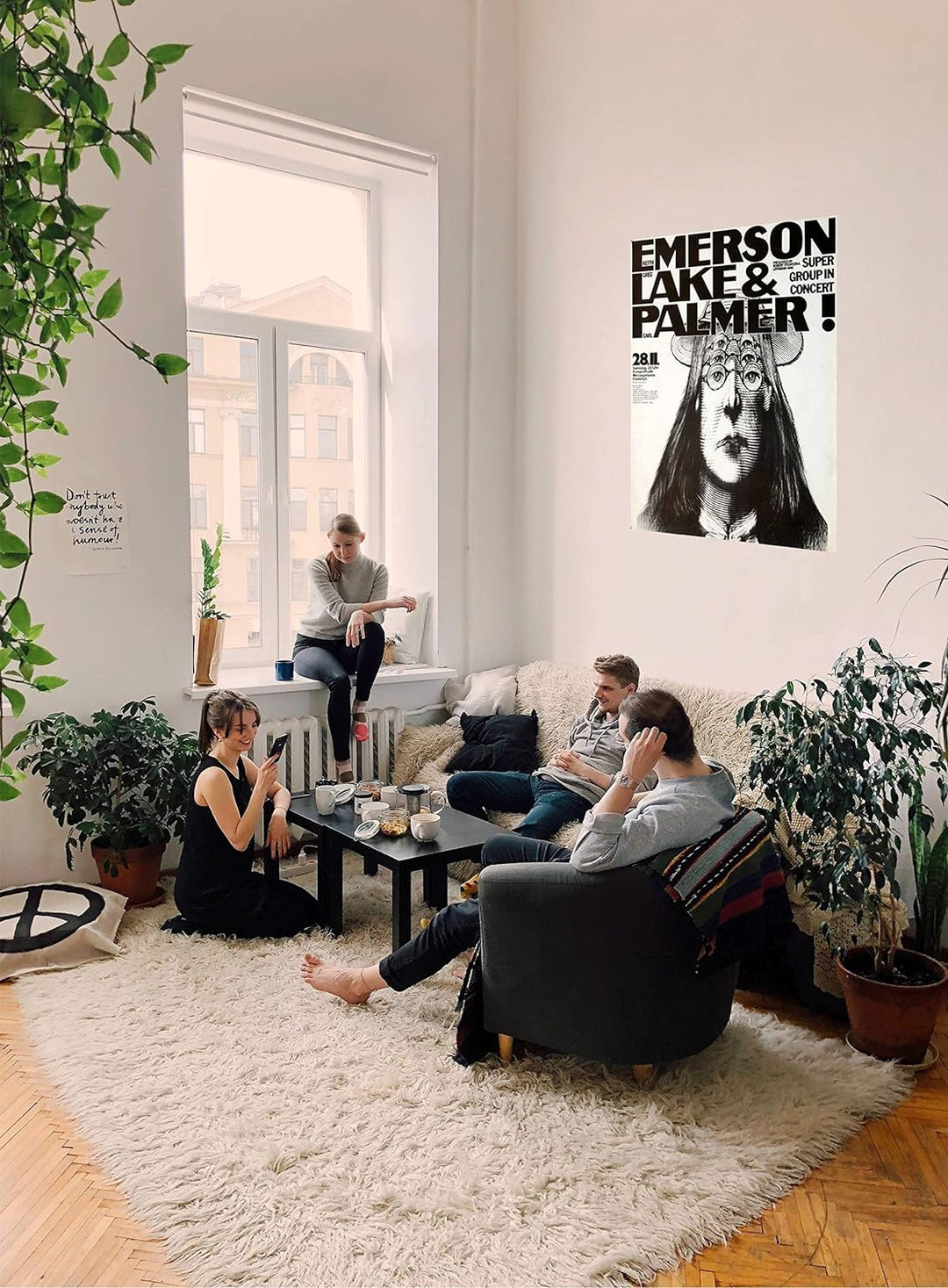 Emerson, Lake & Palmer - Tarkus, Frankfurt 1970 » Konzertplakat/Premium Poster | Live Konzert Verans