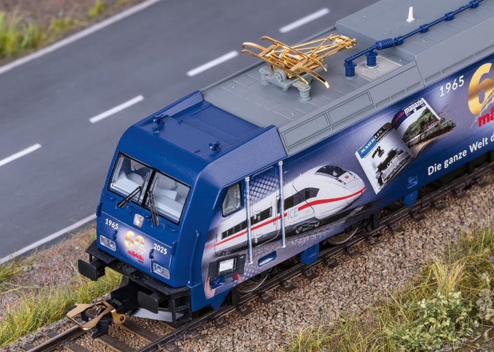 Märklin 36060 Elektrolokomotive BR 185.2 – H0 Wechselstrom – mfx Digital-Decoder, Sound, LED-Licht –