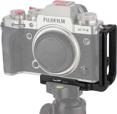 Haoge HG-XT4 L Halterung für Fujifilm X-T4 Fujinon XT4 DSLR-Kamera, kompatible Arca Style Schnellwec