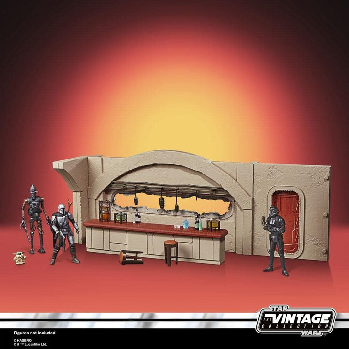 Star Wars The Vintage Collection The Mandalorian Nevarro Cantina Spielset, Imperialer Death Trooper