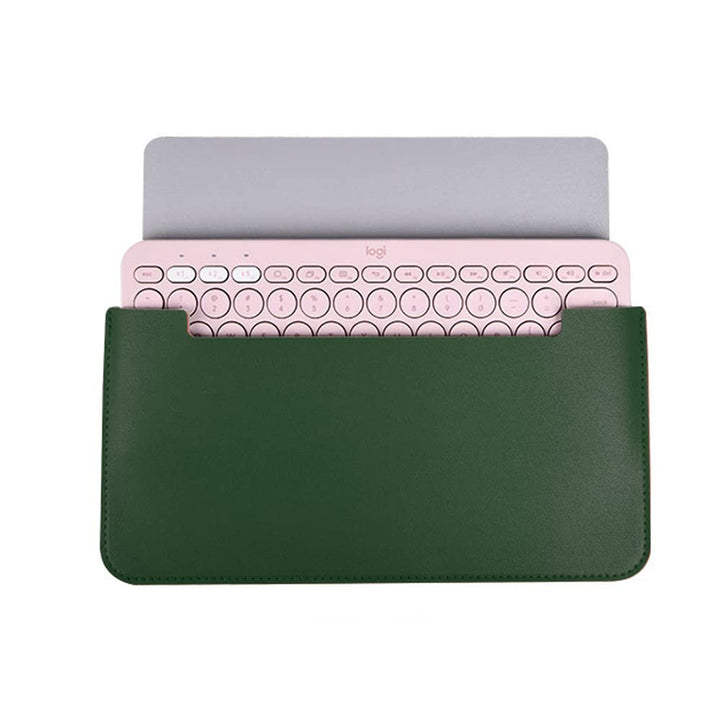 PU Leder Tragbare Tastatur Aufbewahrungstasche Reisetasche Staubdichte Schutzhülle für Logitech K380
