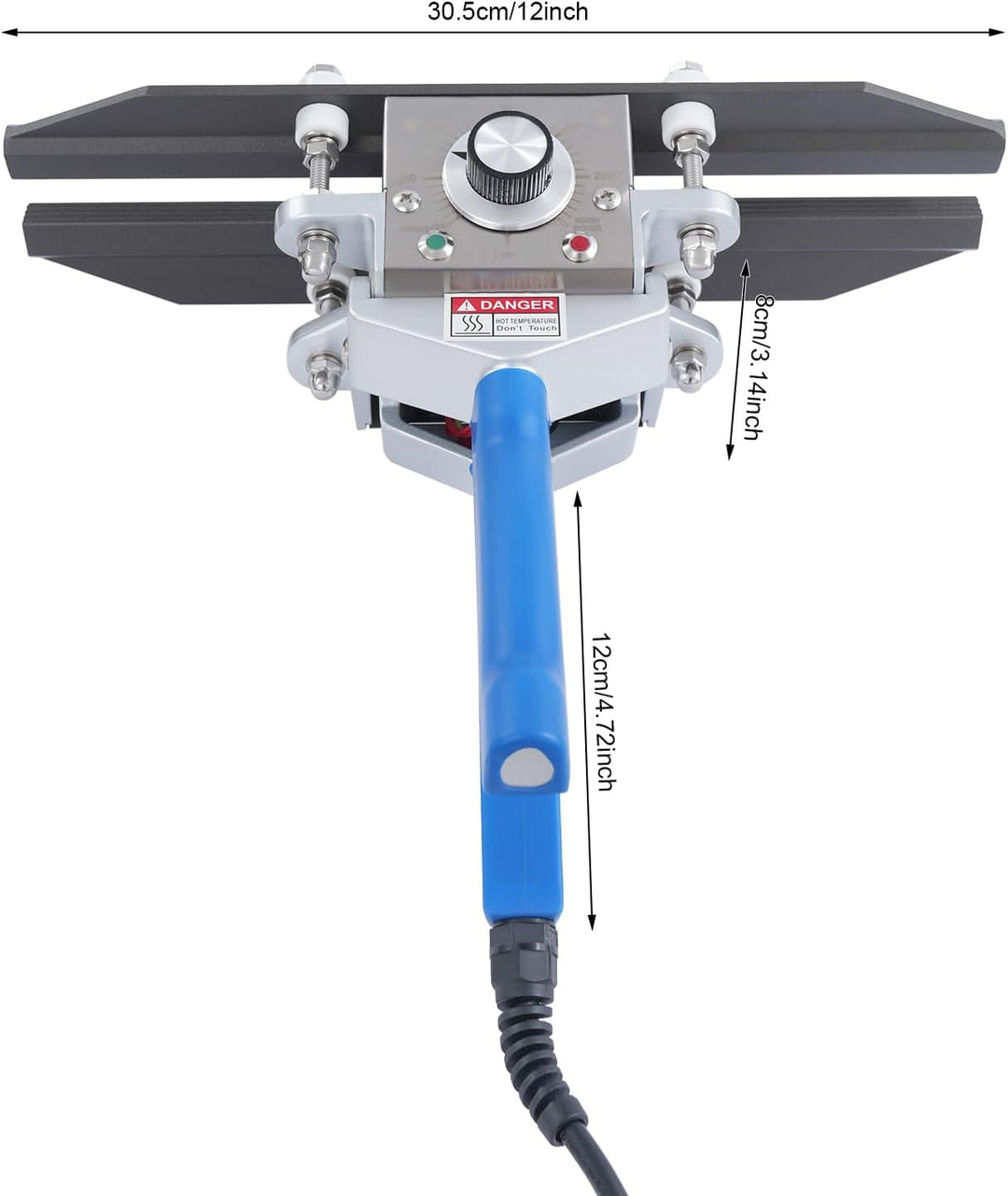 Handheld Heisssiegelgerät Tragbares Folienschweissgerät Mini Versiegelungsmaschine, 220V, 0-300°C Si