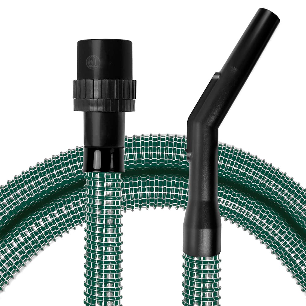 1A SCHLAUCH - Gewebeschlauch mit Handgriff für alle Industriesauger Kesselsauger mit 58 mm Anschluss