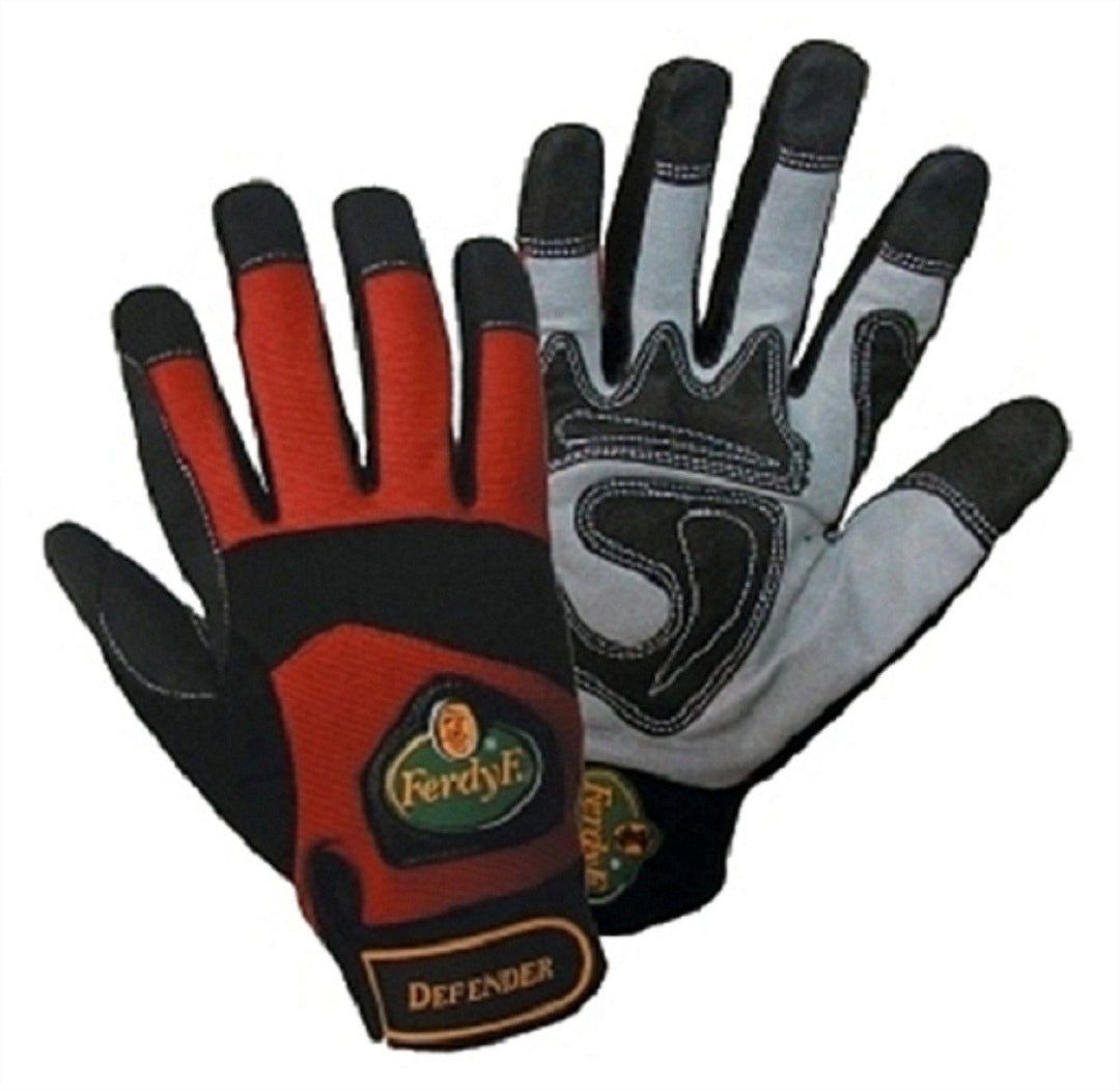 1 Paar FerdyF. Mechanics Handschuhe Defender Rot-Schwarz XL (2er Pack) Rot, XL (2er Pack) Rot