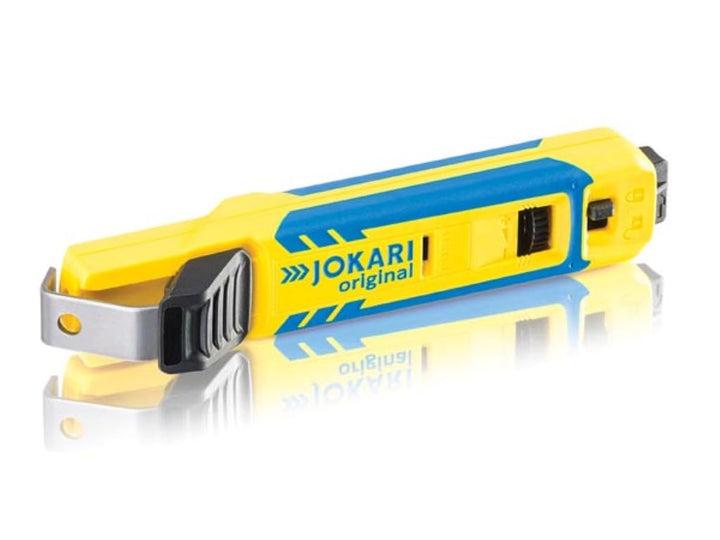 JOKARI®original Kabelmesser System 4-70 zum Abisolieren von Rundkabel (z.B.NYM/NYY) 8 bis 35mm Ø, Ar