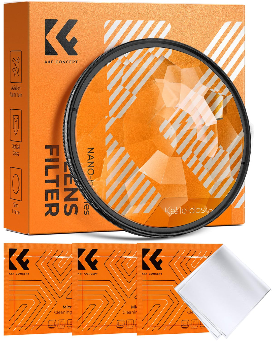 K&amp;F Concept Nano-B Serie Kaleidoskop Prismenlinsenfilter 67mm Prismenfilter Effektfilter, 67mm