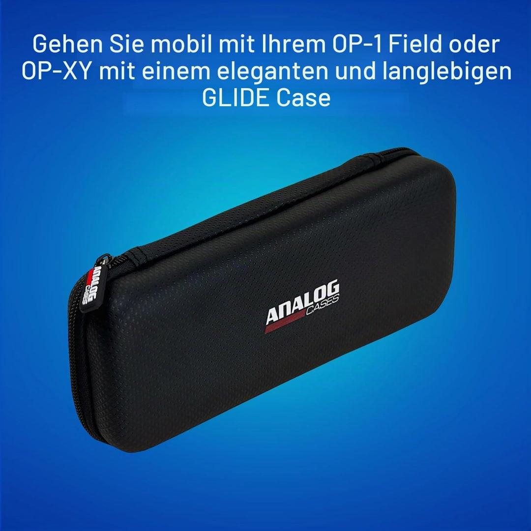 Analog Cases Glide Case für Teenage Engineering OP-1 oder vergleichbare Synthesizer (Transporttasche