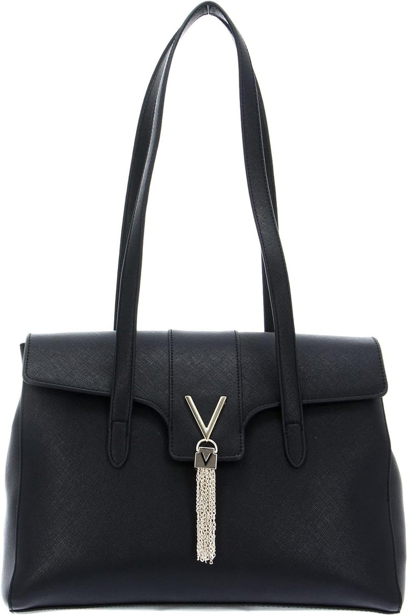 VALENTINO Damen Göttliche Sa Satchel, Schwarz, One Size