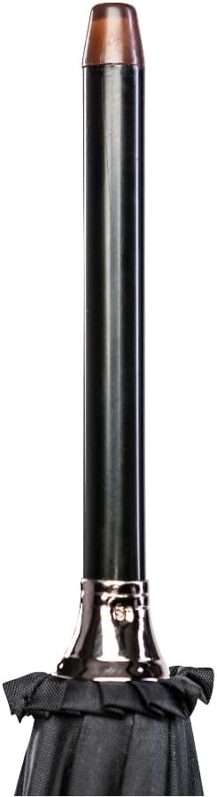 LUCKYWEATHER Regenschirm Stockschirm Damen Motiv Rosengarten Auf-Automatik Double Layer I Stockregen