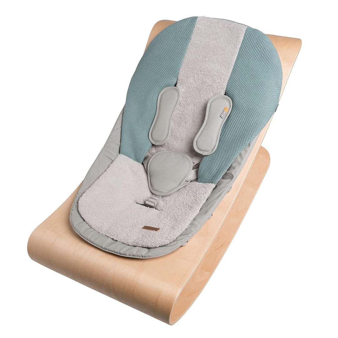 BO BABY'S ONLY - Multicomforter aus Baumwolle - 68x40 cm - für Jungen und Mädchen - Silbergrau, Silb