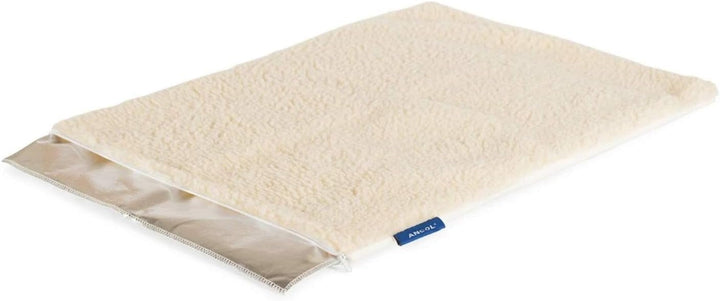 Ancol Selbstheizende Hunde-/ Katzendecke, mittelgro cremefarben L 36 x B 28 x H 54 cm, cremefarben L