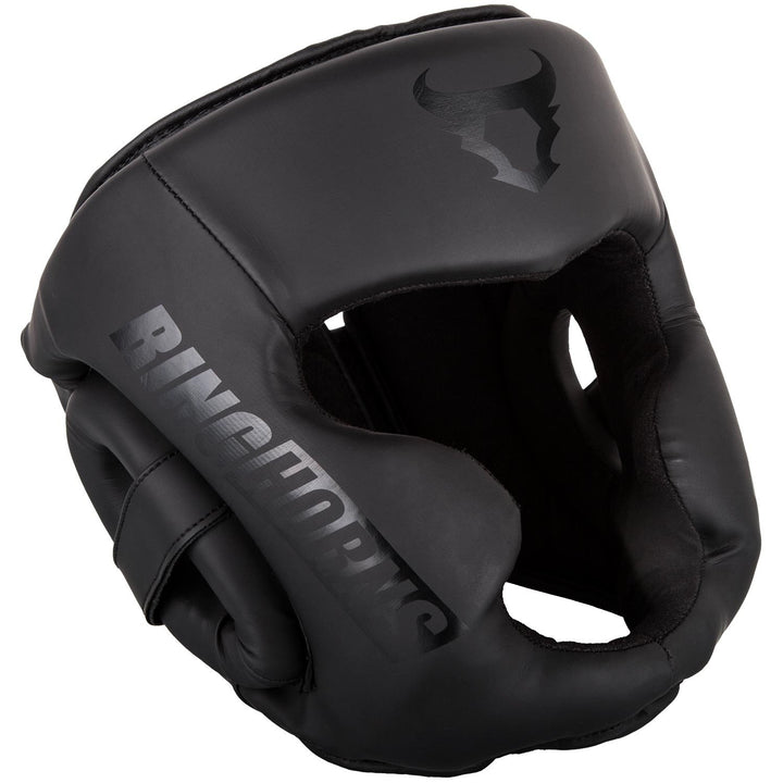 Ringhorns Charger Kopfschutz Schwarz / Schwarz, Schwarz / Schwarz