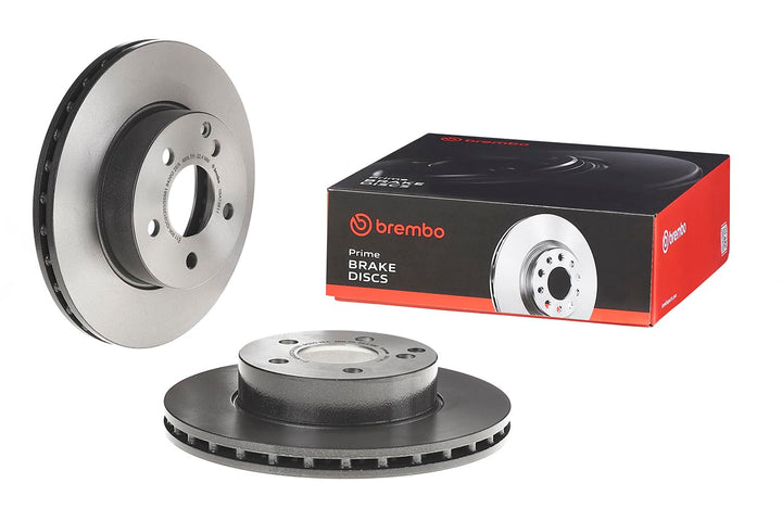 Brembo 09.A736.11 Vordere Bremsscheibe, Anzahl 2