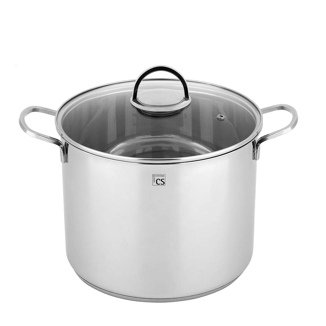 CARL SCHMIDT SOHN Schmidt Sohn Grossraumtopf Trier rostfrei Edelstahl D: 24 cm Volumen: 10,5 l, 0751