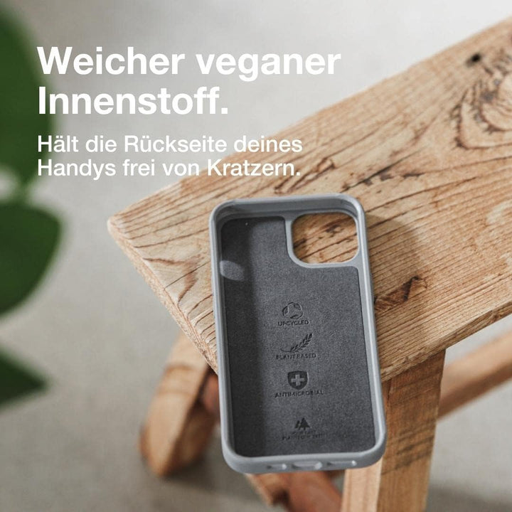 Woodcessories - Magnetische Antibakterielle Bio Hülle kompatibel mit iPhone 13 Pro Max Hülle mit Mag