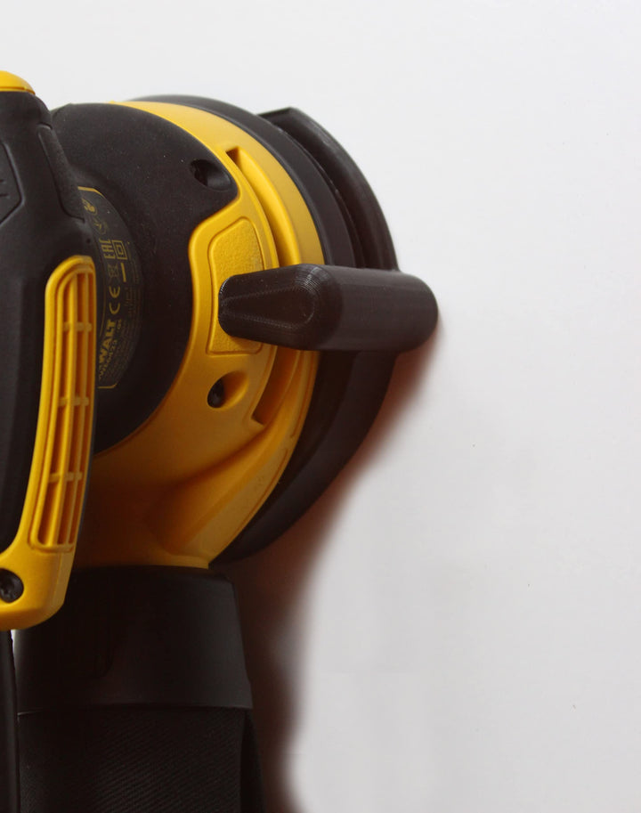 Exenterhalter für DeWalt DWE 6423 Wandhalter Exzenterschleifer Halter Wandhalterung (Schwarz), Schwa