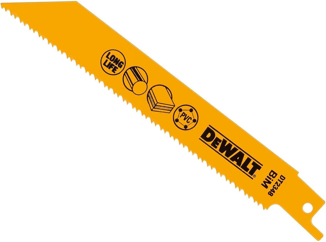 Dewalt Säbelsägeblätter DT2348 (Bi-Metall-Blatt für Schnitte in Sandwichmaterialien bis 100 mm und M