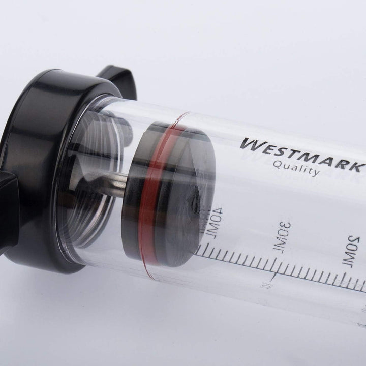 Westmark Marinierspritze mit abnehmbarer Nadel, Länge: 22,5 cm, Mit Skala bis 1,5 oz/50 ml, Kunststo