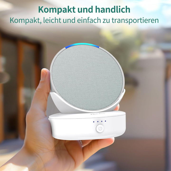 Akku für Ech0 Pop - Tragbare Batterie Akkustation Batteriesockel Ladestation für Cellphone (Ohne Pop