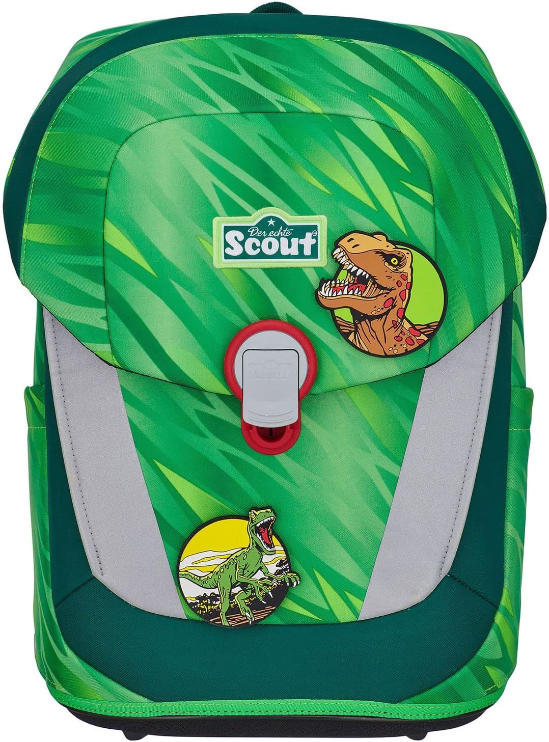 Scout Sunny II Schulranzen-Set 4-tlg. Green Rex 2023