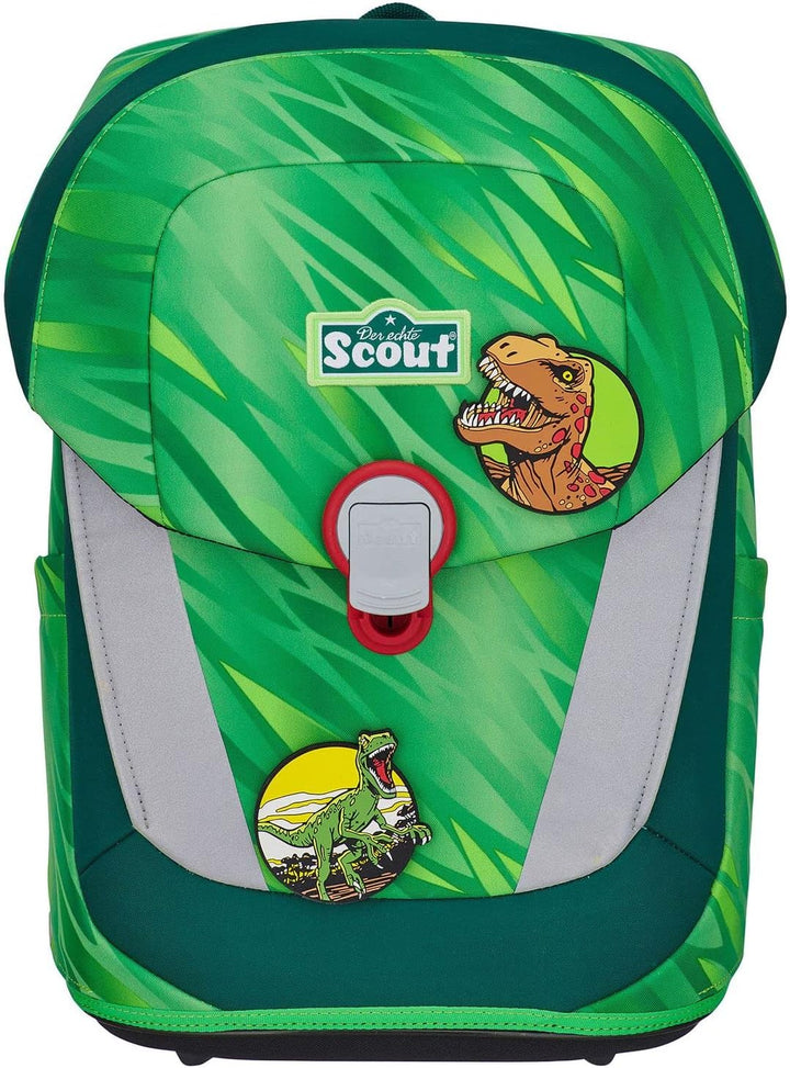 Scout Sunny II Schulranzen-Set 4-tlg. Green Rex 2023