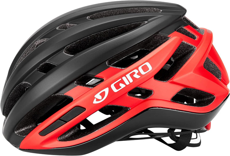 Giro Agilis Rennrad Fahrrad Helm schwarz/rot 2024, L