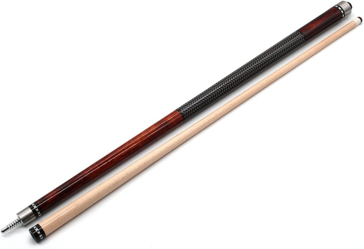 Billardqueue Spear JDH - 2-teilig, 146cm, Radial Joint Verschluss Braun, Braun