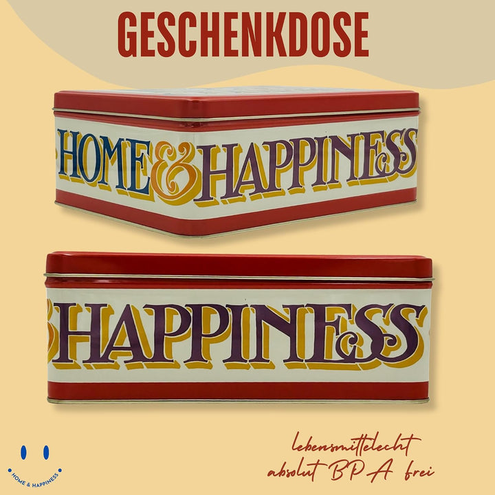 MediMuc Geschenkdose Design Emma Bridgewater - Liebevoll gestaltete rechteckige Vorratsdose - Motiv