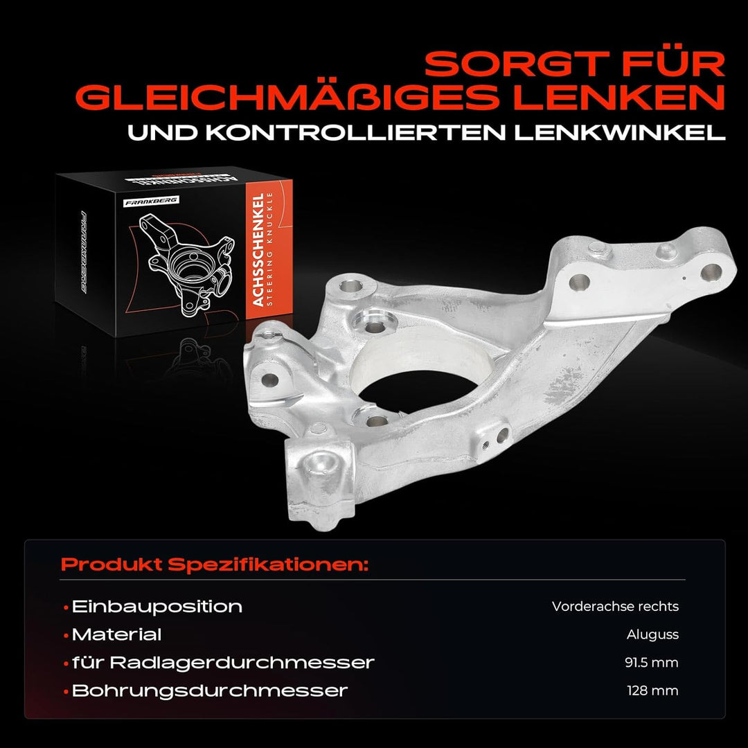 Achsschenkel Radaufhängun Vorne Rechts für Insignia A G09 2008-2017 13219081