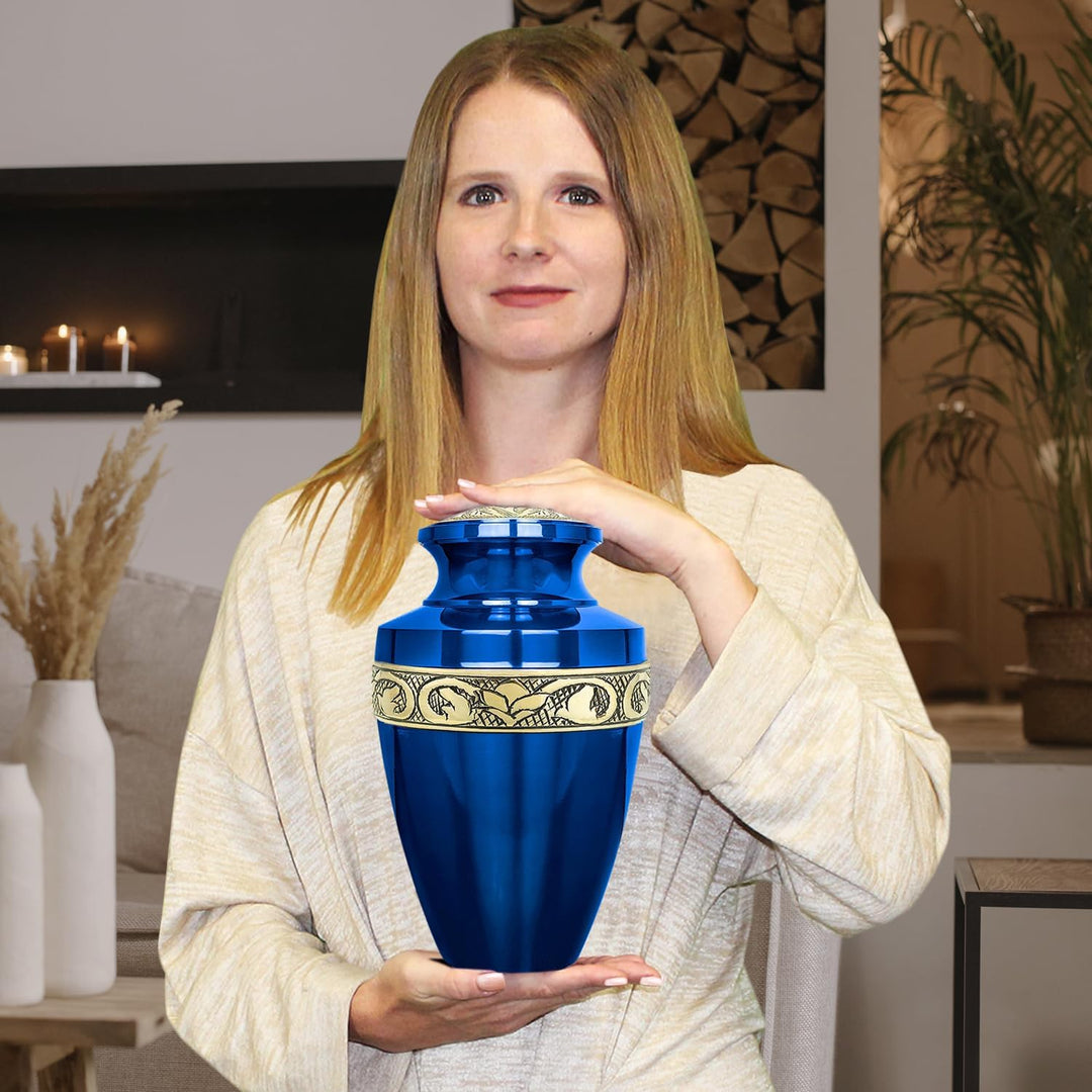 Serenity Collection Mini-Urne für Erwachsene und kleine Erinnerungsstücke für die Asche, klassischer