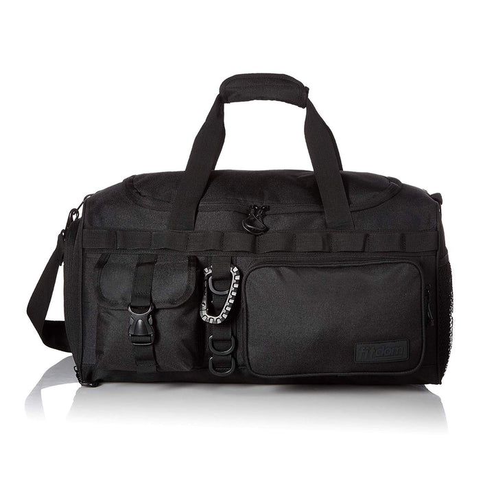 Fitdom Taktische Sporttasche mit Schuhfach, 50.8 cm, 32 l, 20"x10"x10", Seesack mit Griff und Schult