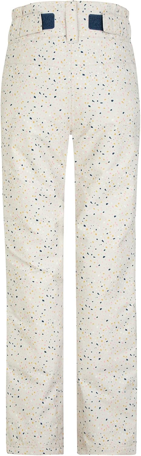 Ziener Mädchen Ski-Hose, Schnee-Hose | wasserdicht, Winddicht, warm Alin 104 Terazzo Print, 104 Tera