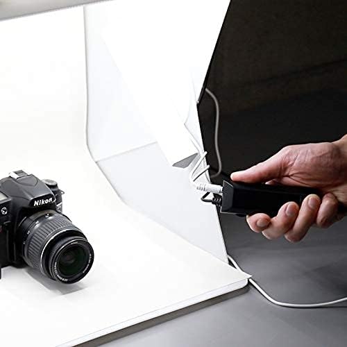 Foldio2 Plus (Lichtzelt für Produktfotografie / 40 x 40 cm / Tragbares Studio, dimmbare LED-Chips, C