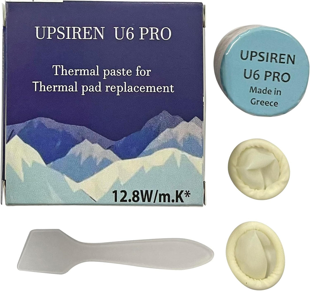 Original UPSIREN U6 PRO 10 g Thermospachtel für VGA-GPU-IC-Prozessor, schnelle Kühlung, Wärmeleitpad