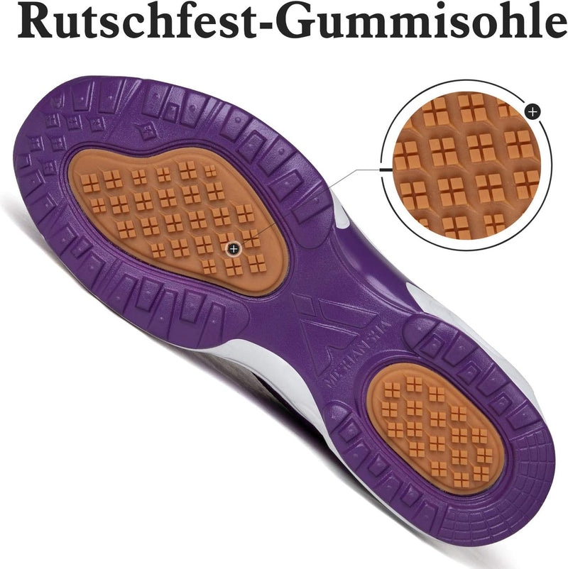 Mishansha Damen Air Laufschuhe Dämpfung Atmungsaktiv Leichtes Bequem Sportschuhe, Gr.35-46 EU 36 EU