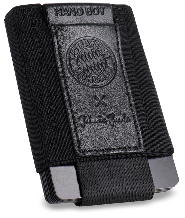 Jaimie Jacobs Nano Boy FC Bayern München Edition Kleiner Geldbeutel Textil Zugband 13 Karten Scheine