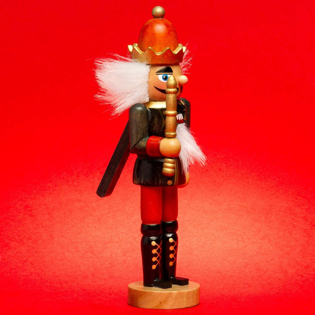 SIKORA NK-H Deko Nussknacker Figur aus Holz Verschiedene Motive 2 Grössen, Grösse:Höhe ca. 18 cm, Fa