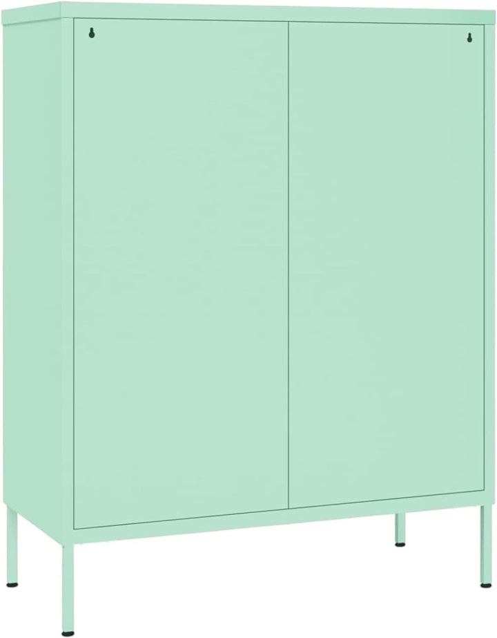 Gecheer Schubladenschrank, Kommode mit 6 Schubladen Sideboard Anrichte Mehrzweckschrank Metallschran
