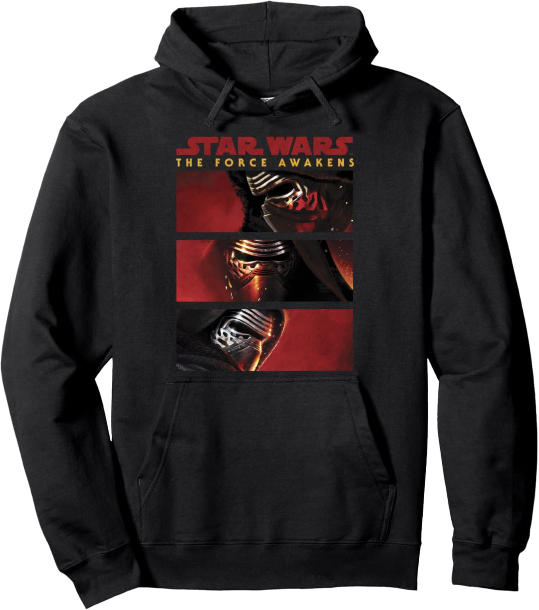 Star Wars Kylo Tri Stacked Panels Pullover Hoodie