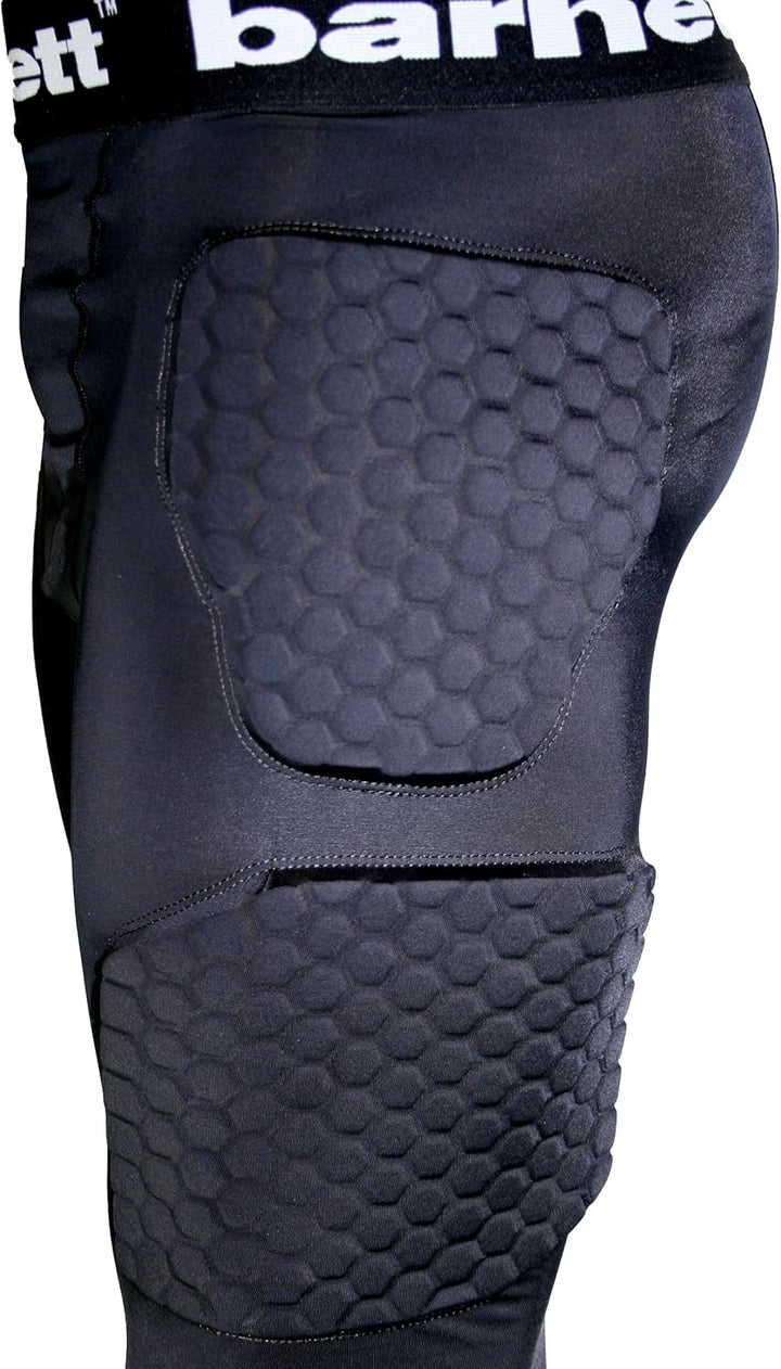FS-06 Kompressions-Shorts, 5 Stück, American Football M Schwarz, M Schwarz