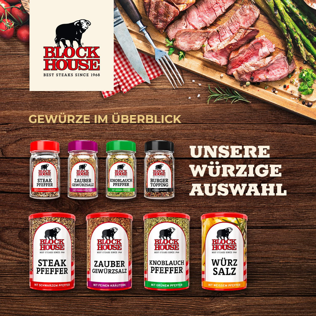 Block House Zaubergewürz 2x 280g Gewürzmischung - in Restaurantqualität